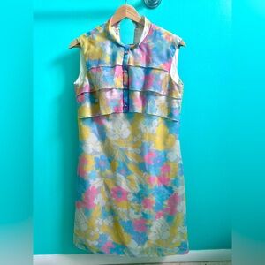 Vintage Mini Floral Dress